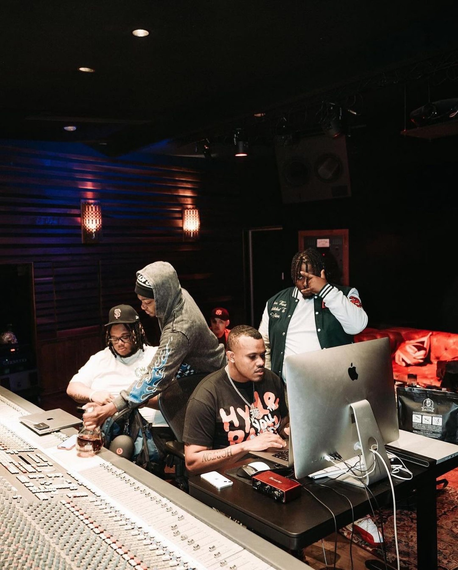 Djaxx studio session