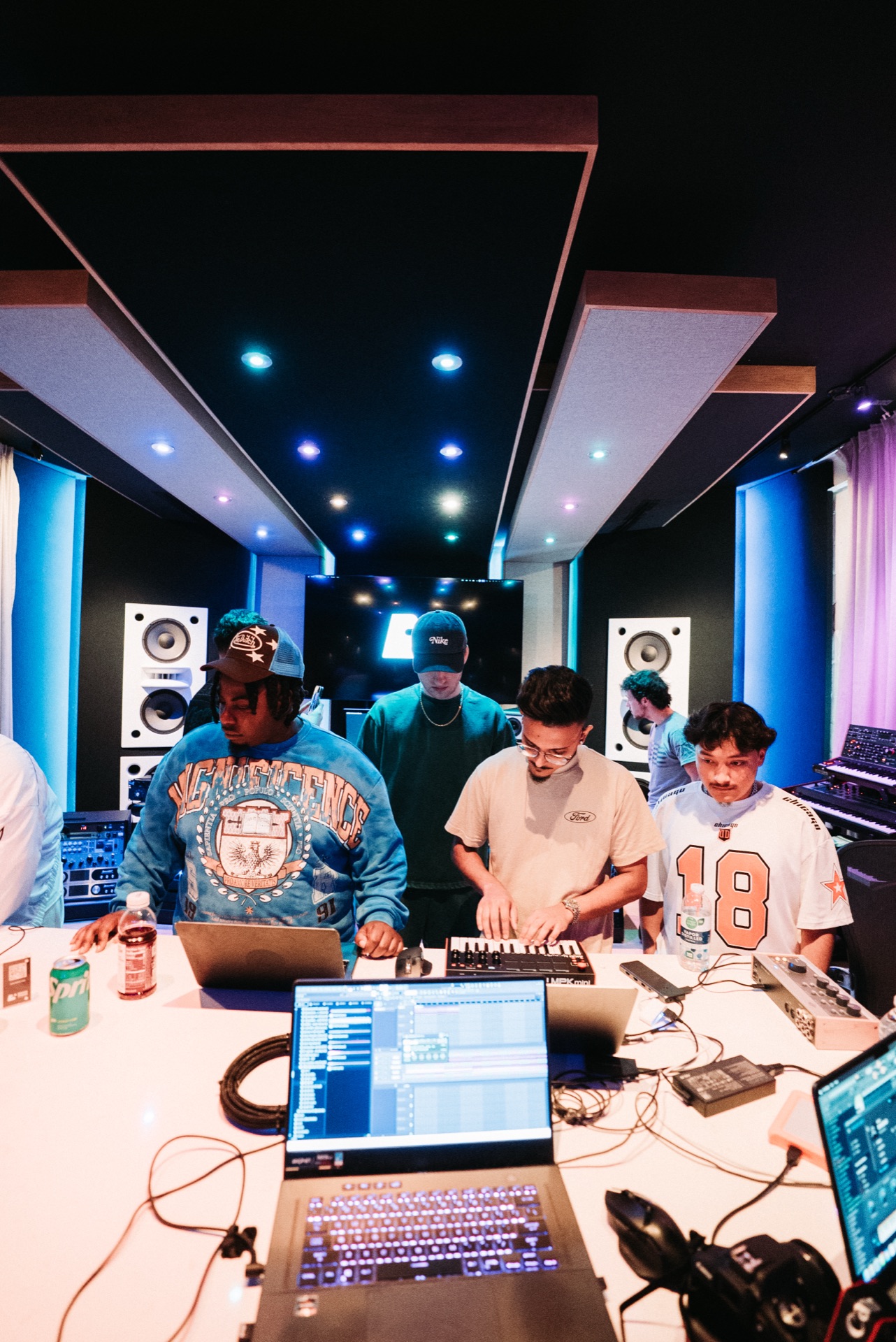 Djaxx studio session